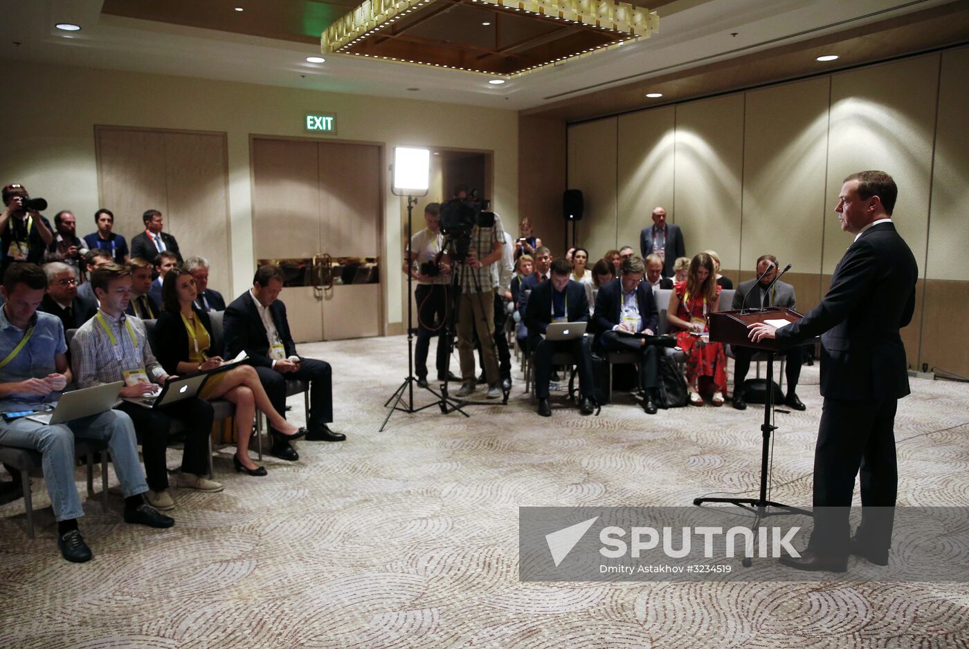Russian PM Dmitry Medvedev attends East Asia Summit