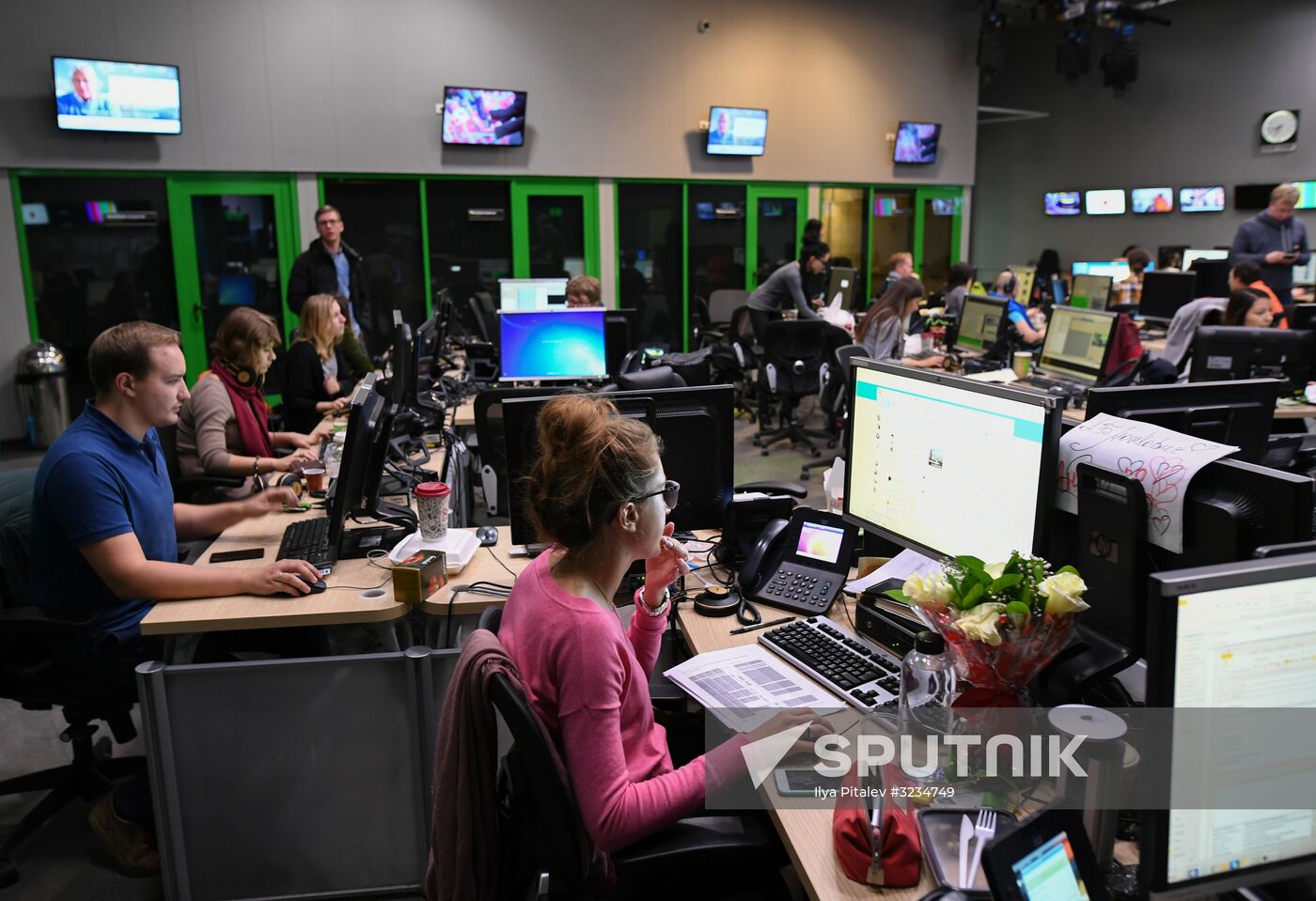 Russia Today's Moscow office
