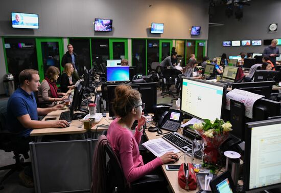 Russia Today's Moscow office