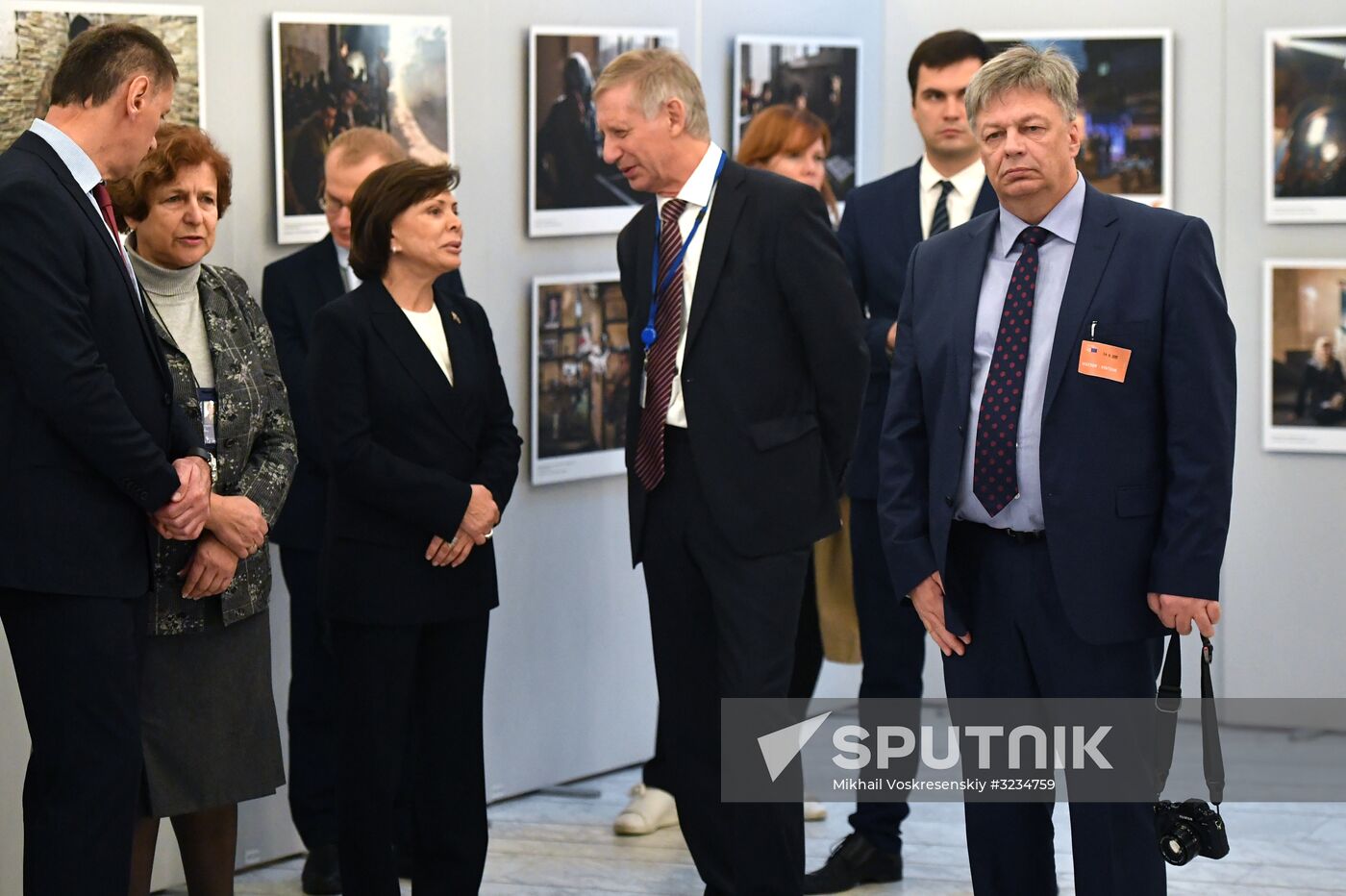 Opening of exhibiton, Syria: Photo Chronicles of War, in Strasbourg