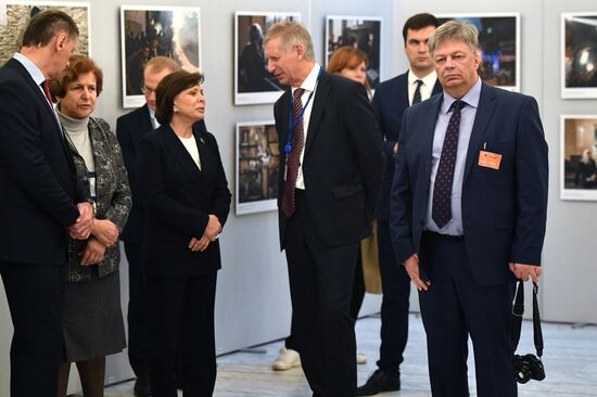 Opening of exhibiton, Syria: Photo Chronicles of War, in Strasbourg