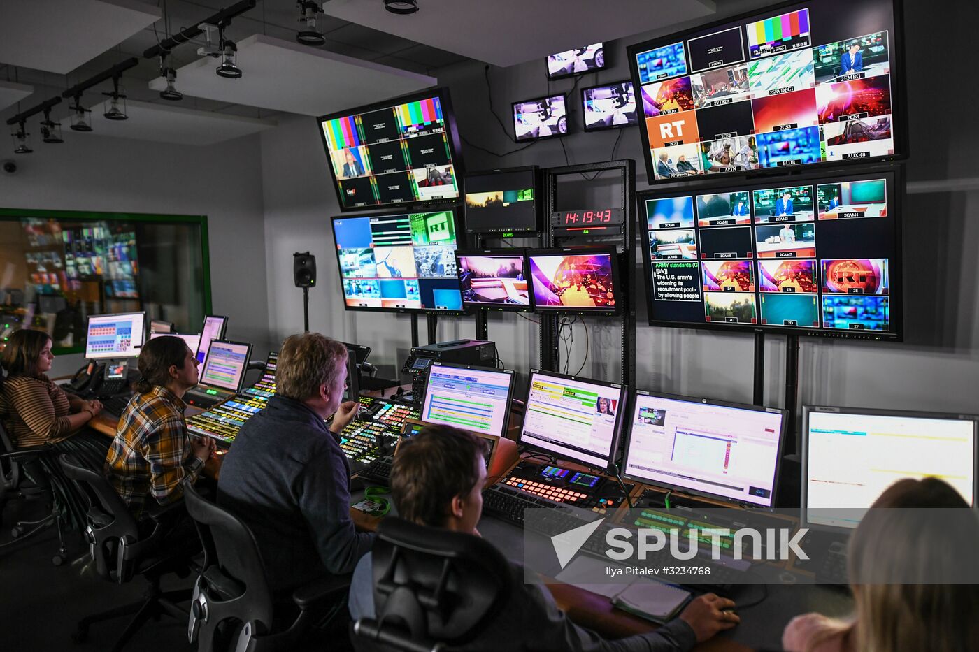 Russia Today's Moscow office