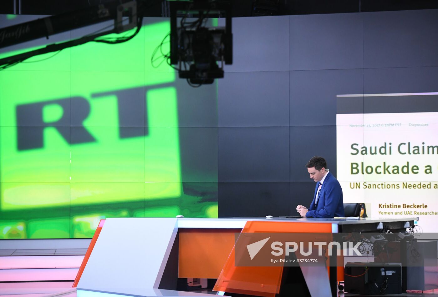 Russia Today's Moscow office