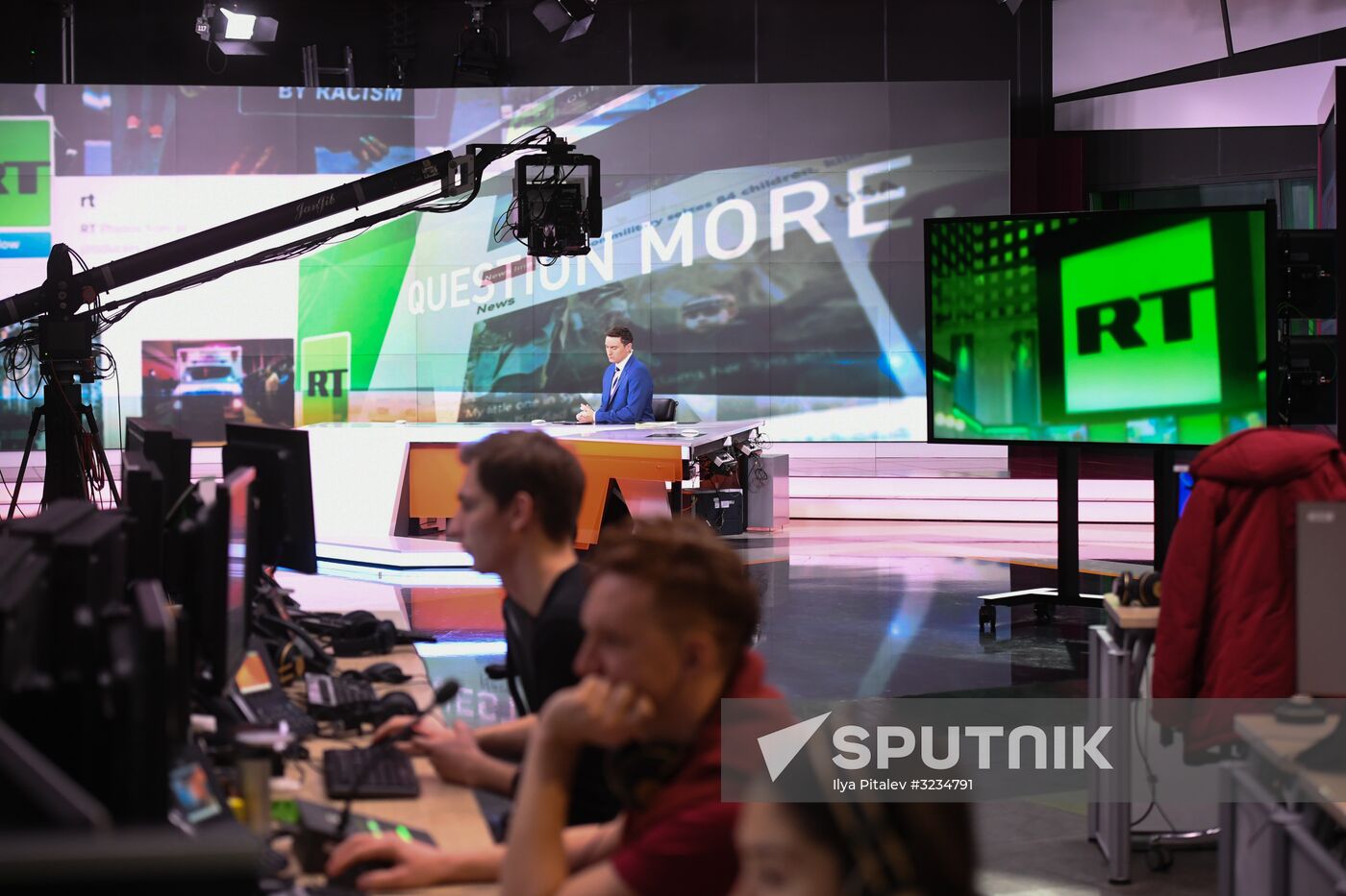 Russia Today's Moscow office