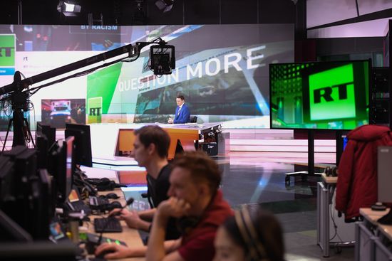 Russia Today's Moscow office