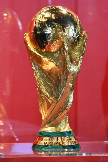 2018 FIFA World Cup trophy presented in Krasnodar
