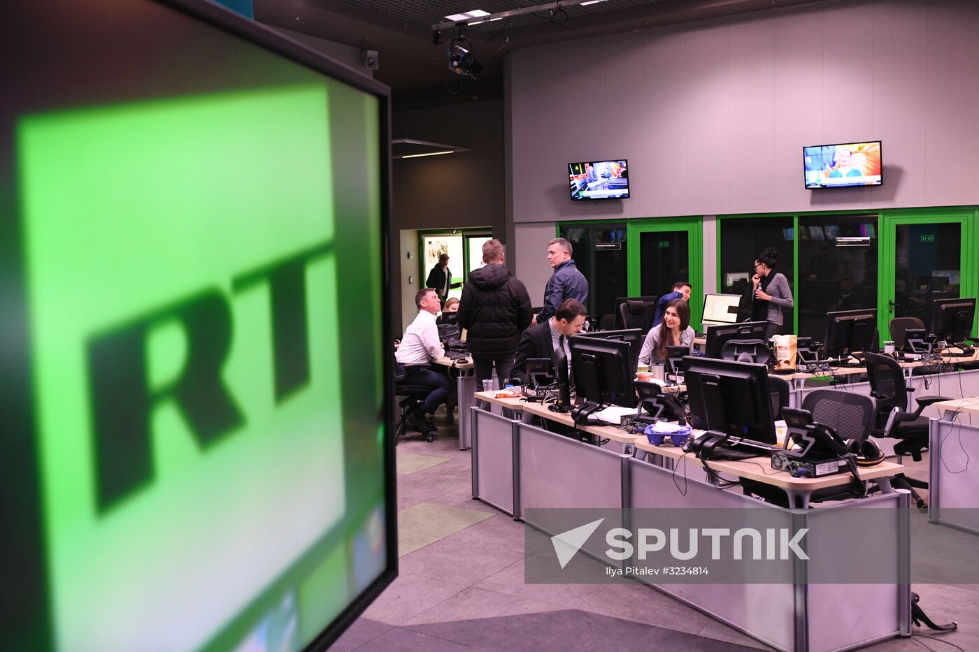 Russia Today's Moscow office