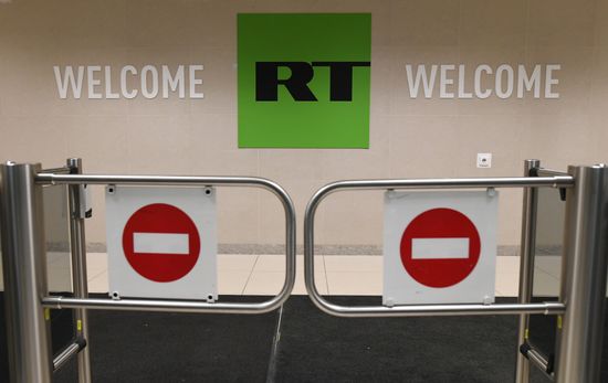 Russia Today's Moscow office