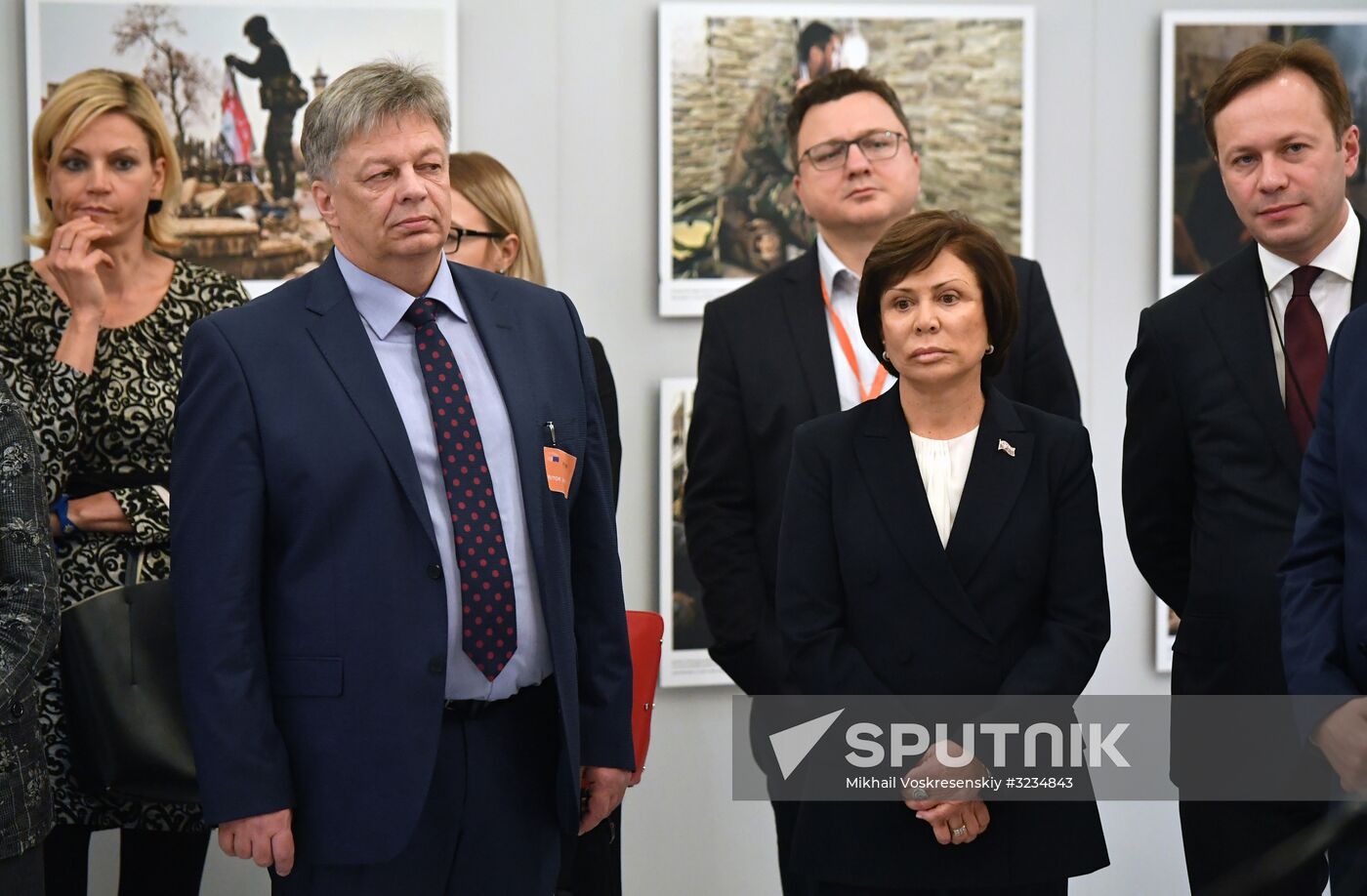 Opening of exhibiton, Syria: Photo Chronicles of War, in Strasbourg