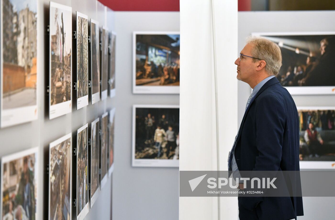 Opening of exhibiton, Syria: Photo Chronicles of War, in Strasbourg