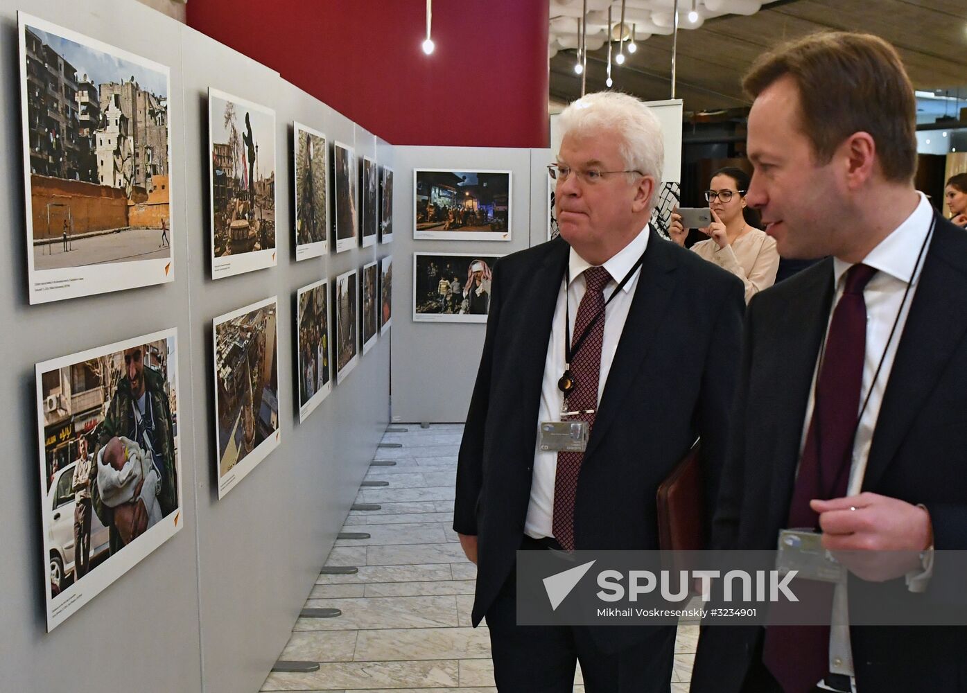 Opening of exhibiton, Syria: Photo Chronicles of War, in Strasbourg