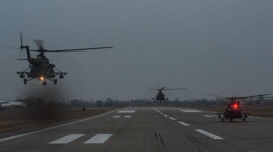 CSTO drill in Tajikistan
