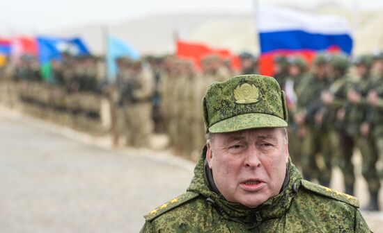 CSTO drill in Tajikistan