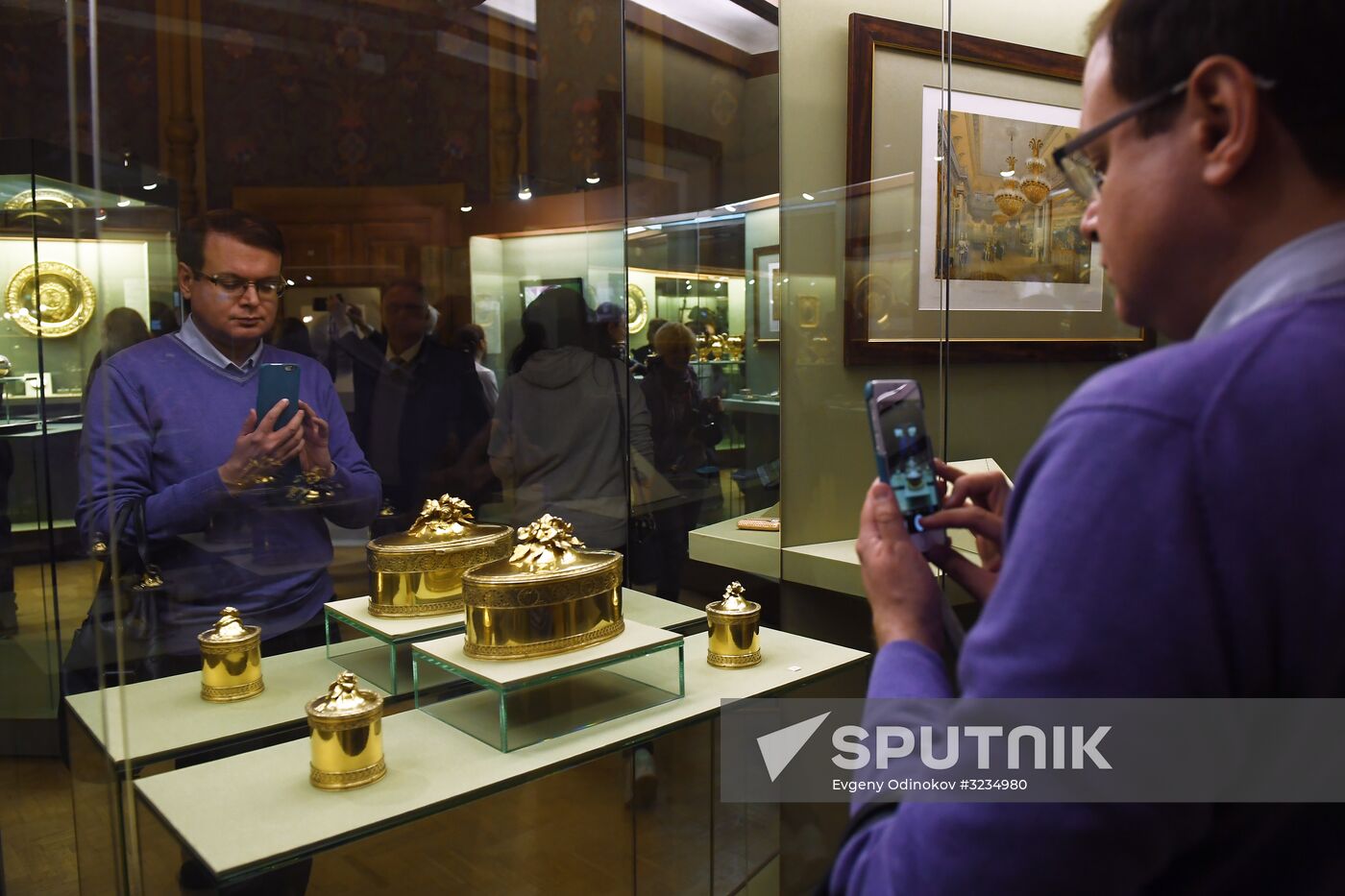 "National Treasures of Russia. The 50th Anniversary of the Diamond Fund" exhibition