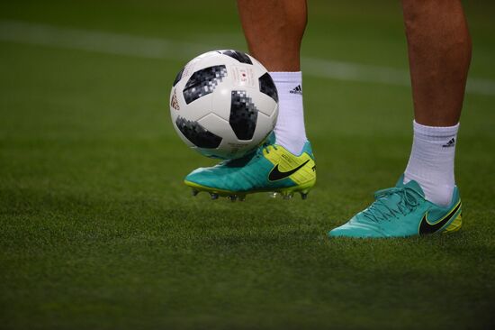 Football. Friendly match between Argentina and Nigeria