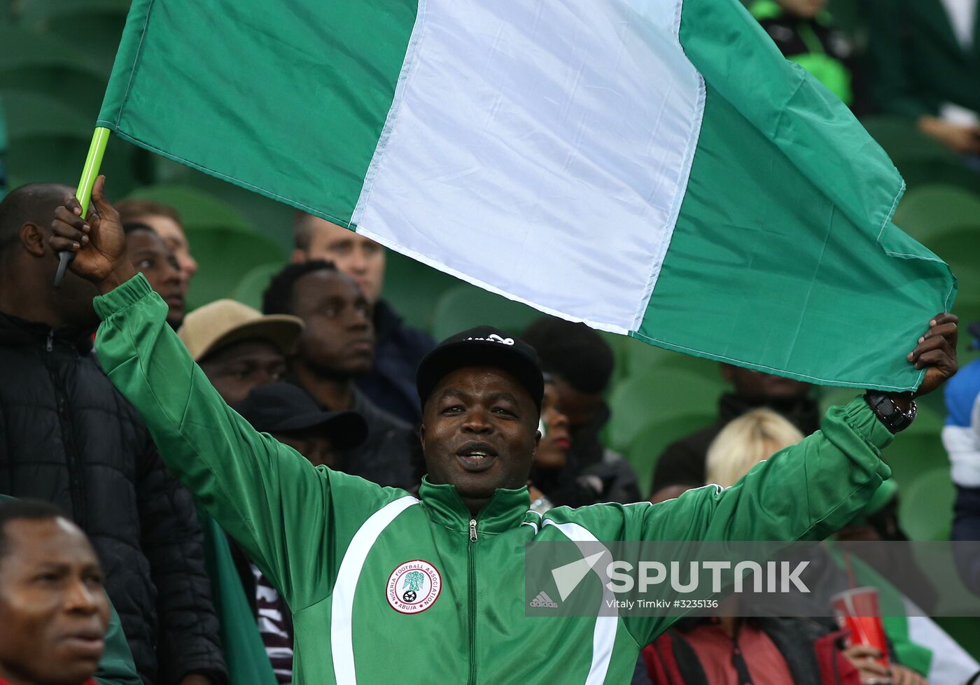 Football. Friendly match between Argentina and Nigeria