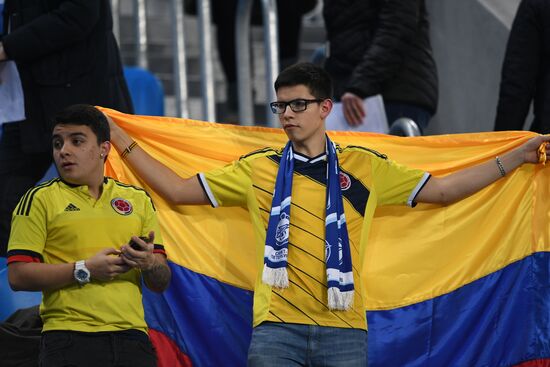 Football friendly Russia vs. Spain