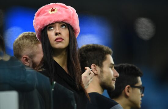 Football friendly Russia vs. Spain