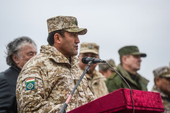 CSTO drill in Tajikistan