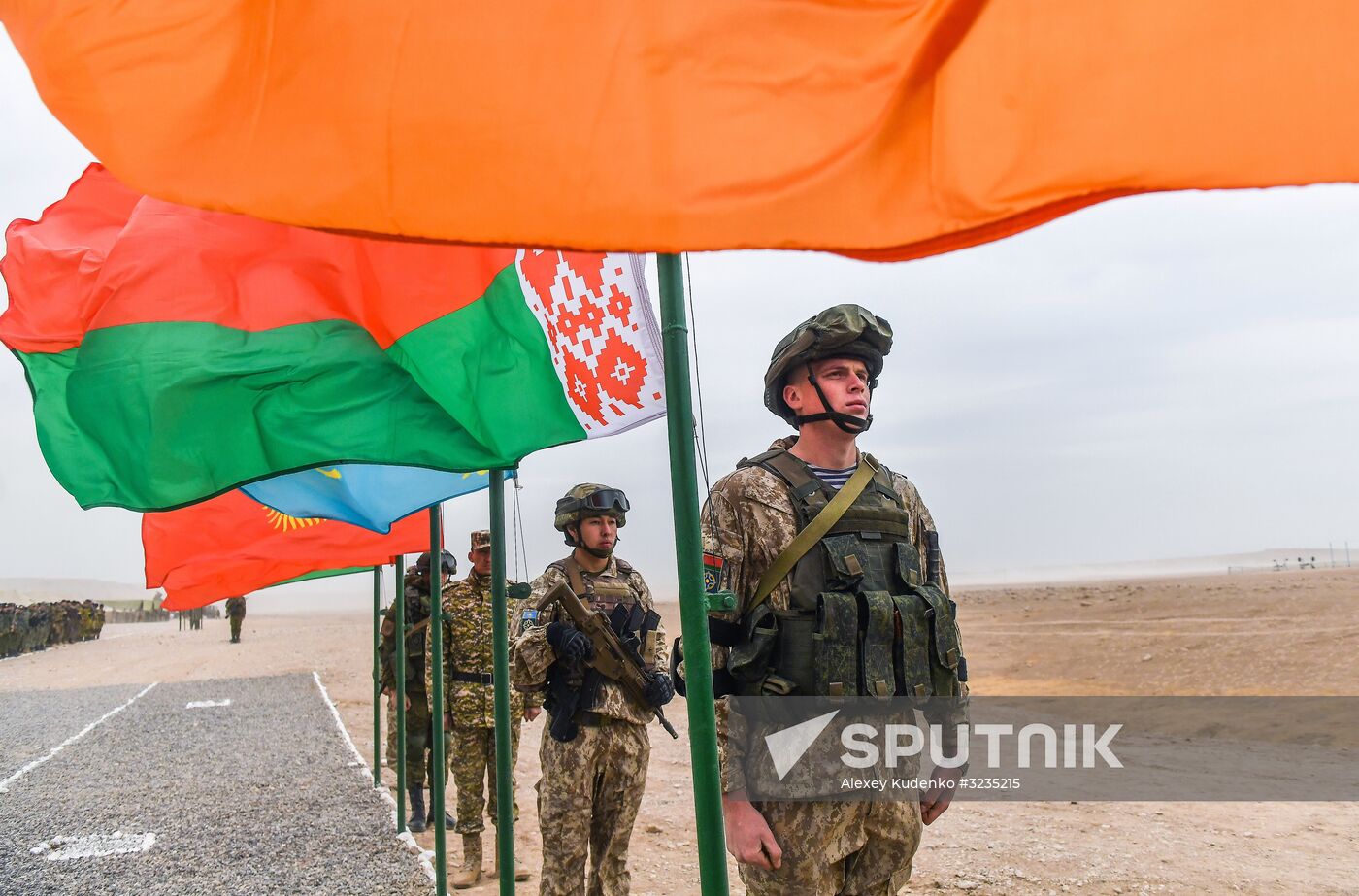 CSTO drill in Tajikistan