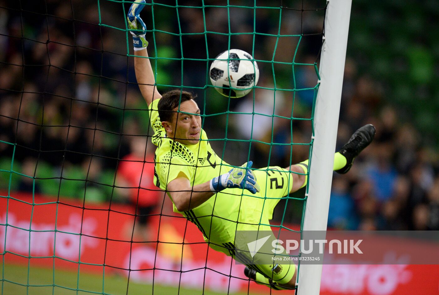 Football. Friendly match between Argentina and Nigeria