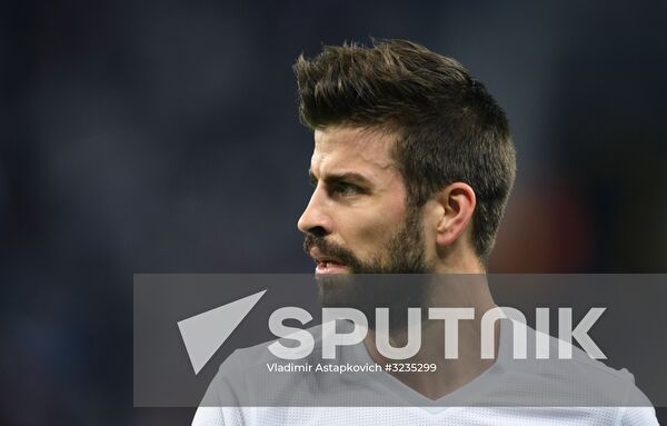 Football. Friendly match between Russia and Spain