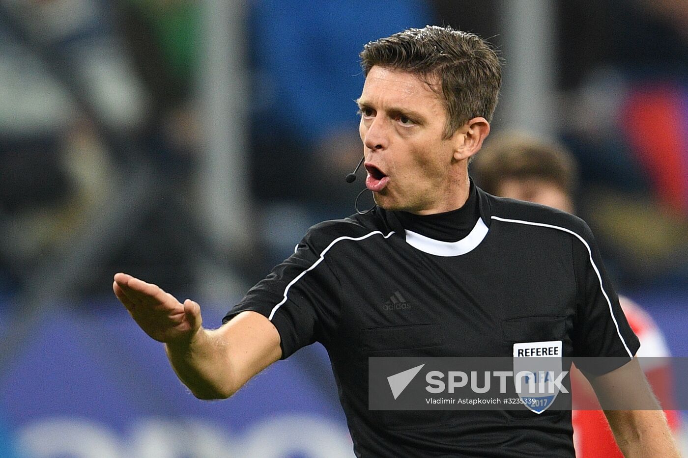 Football. Friendly match between Russia and Spain