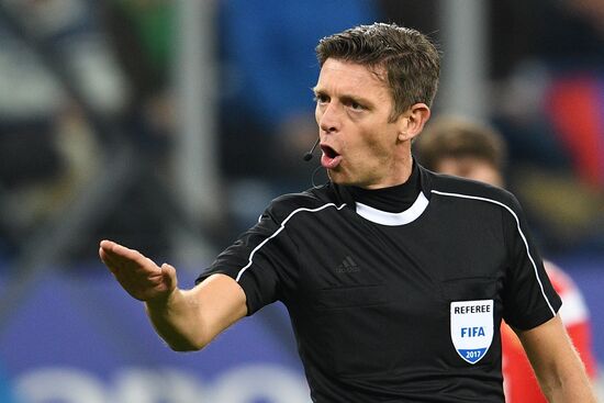 Football. Friendly match between Russia and Spain