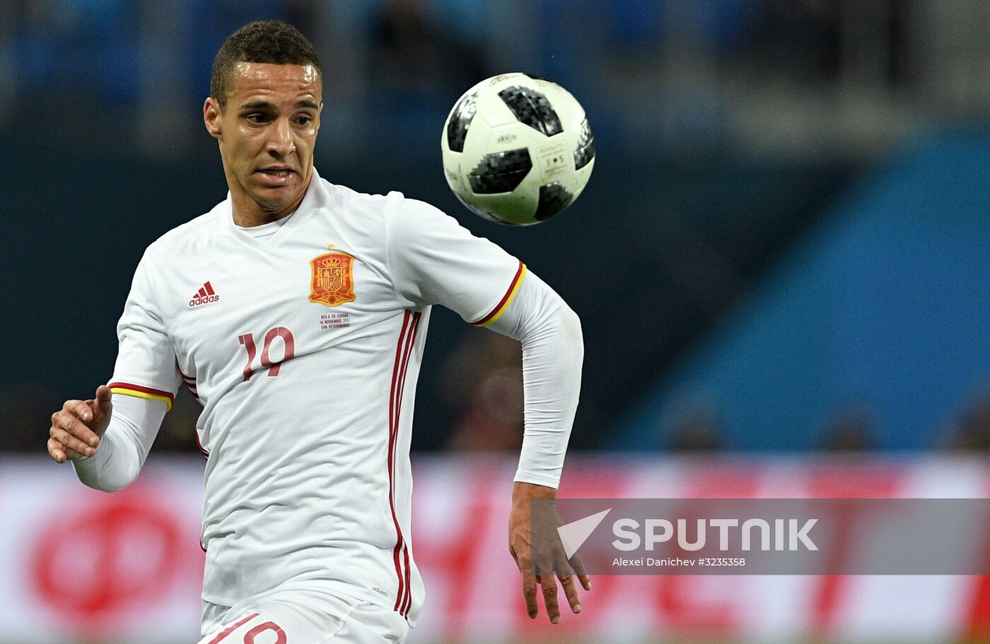 Football. Friendly match between Russia and Spain