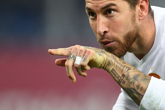 Football. Friendly match between Russia and Spain