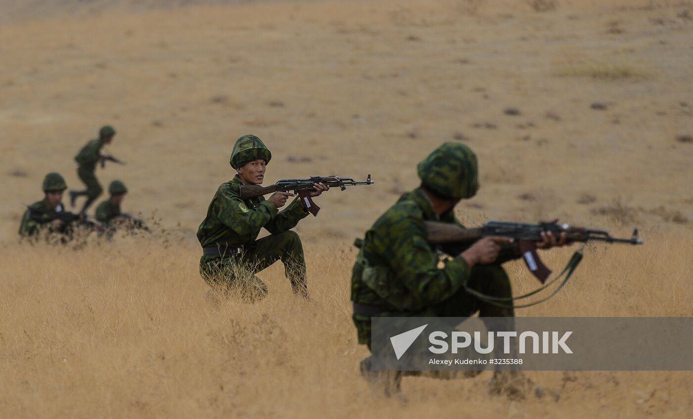 CSTO drill in Tajikistan