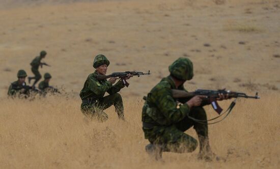 CSTO drill in Tajikistan