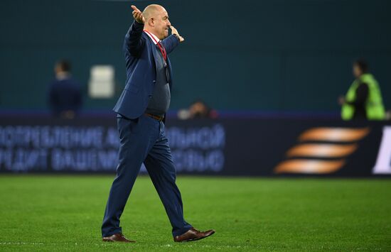 Football. Friendly match between Russia and Spain