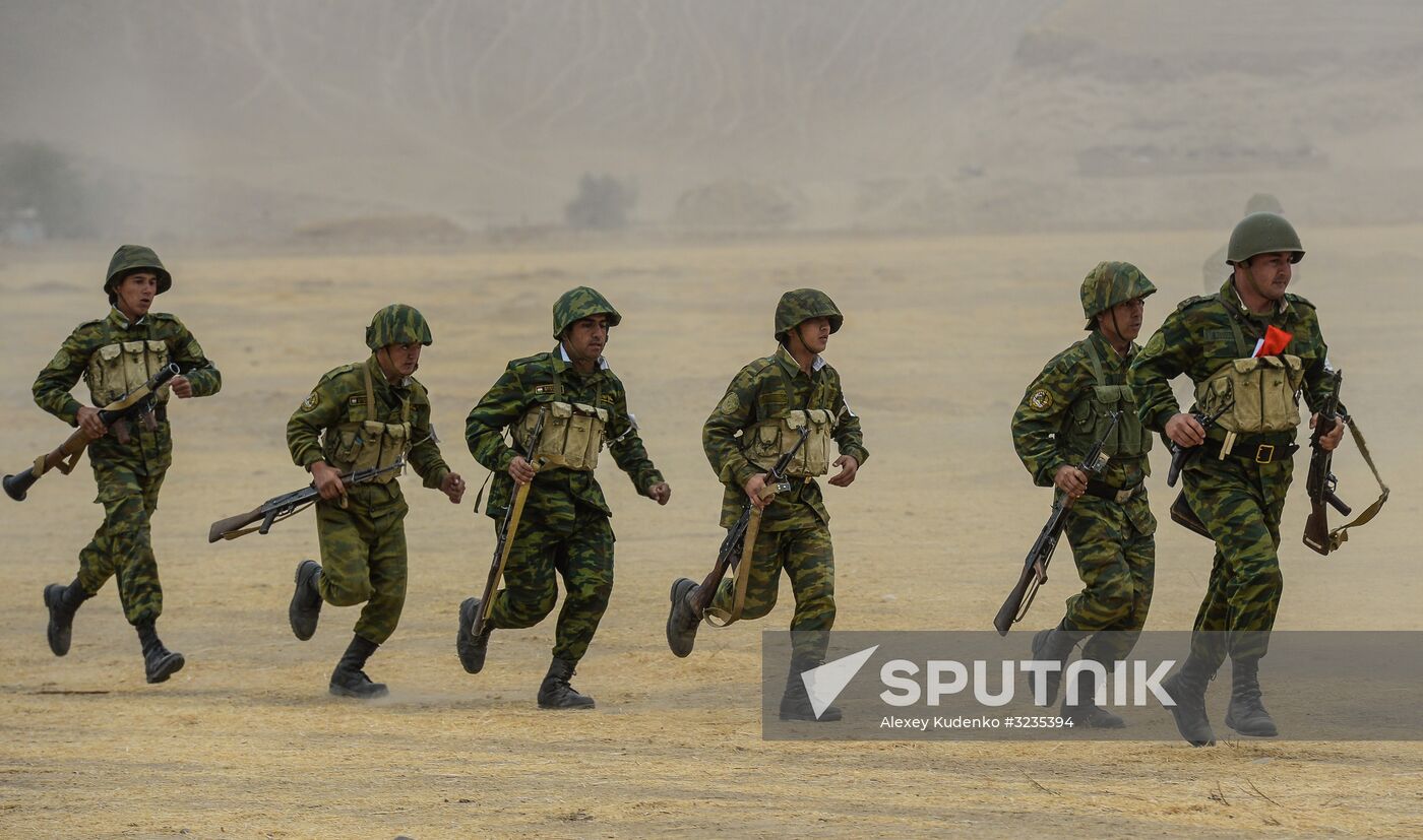 CSTO drill in Tajikistan