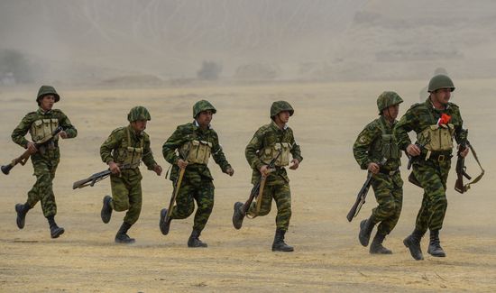 CSTO drill in Tajikistan