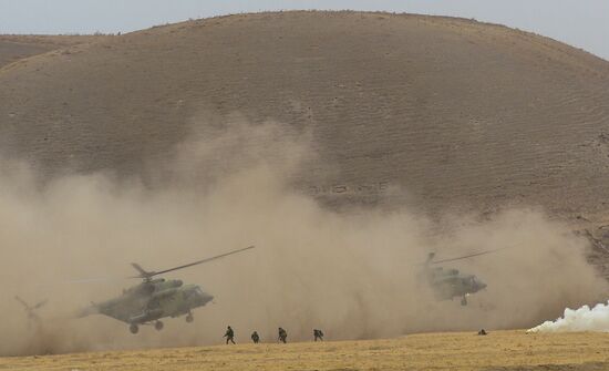 CSTO drill in Tajikistan