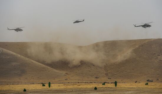 CSTO drill in Tajikistan