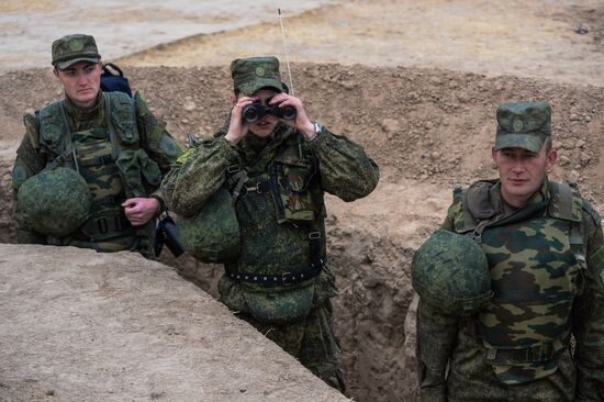 CSTO drill in Tajikistan