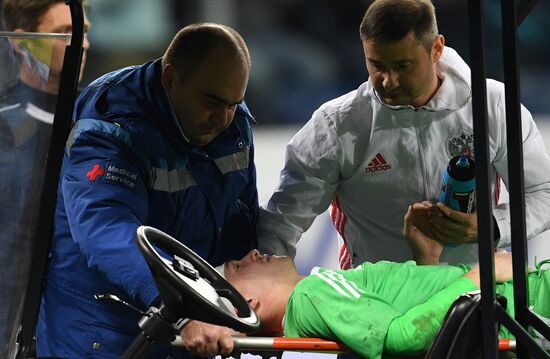 Football. Friendly match between Russia and Spain