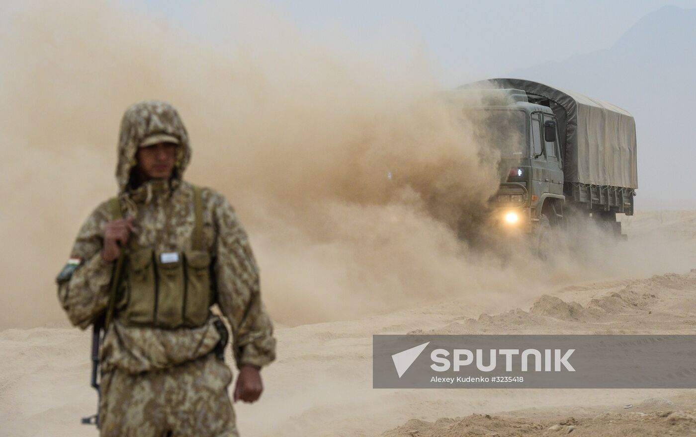CSTO drill in Tajikistan