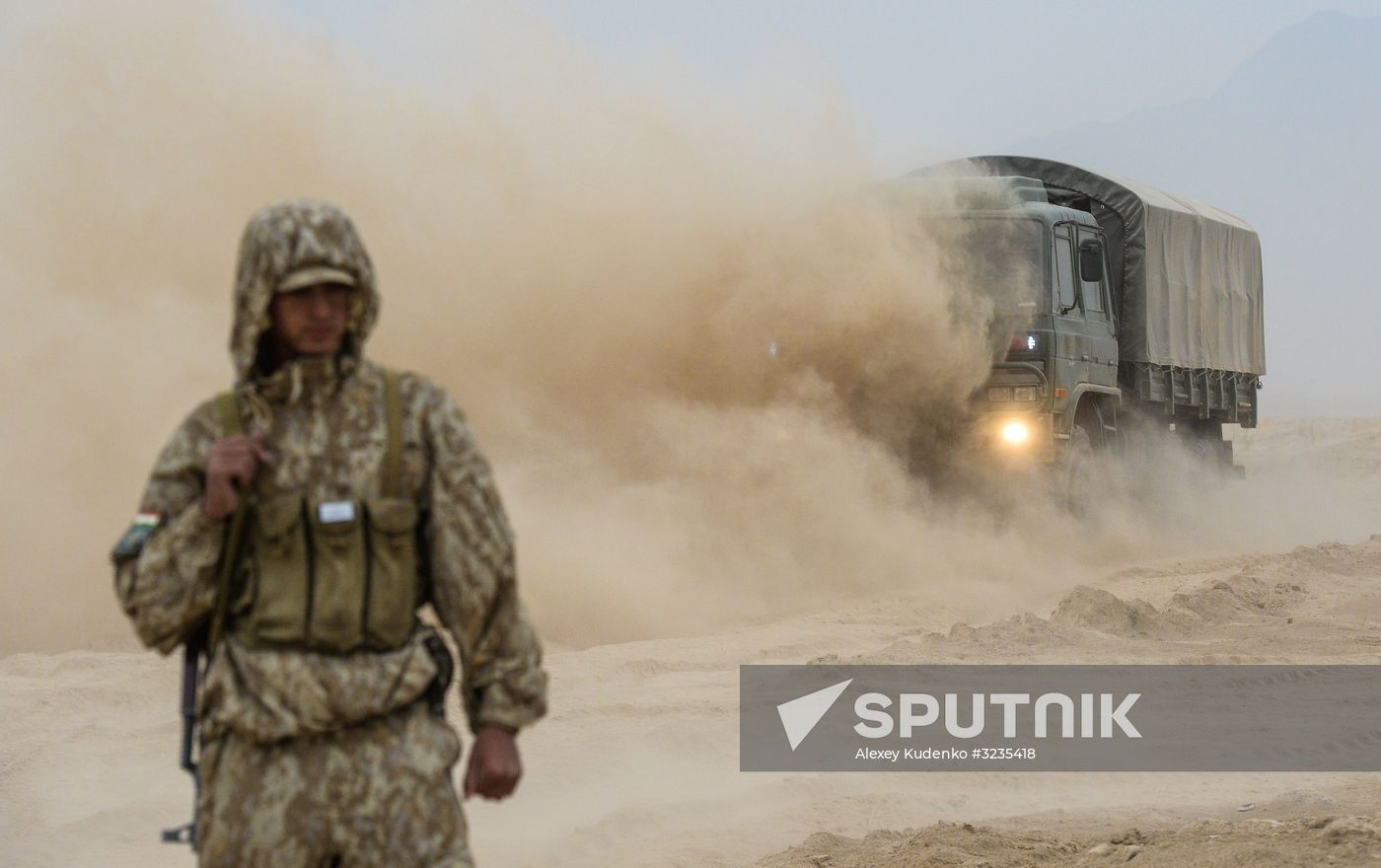 CSTO drill in Tajikistan