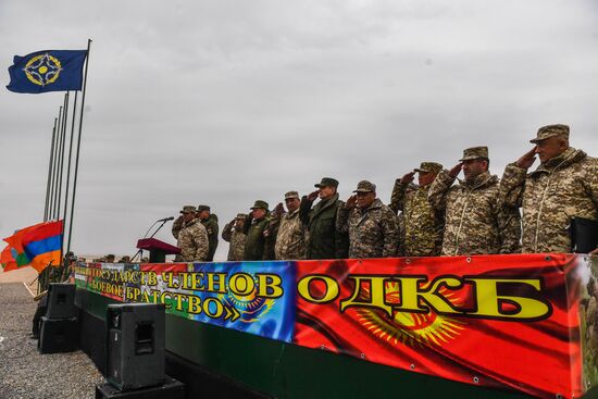 CSTO drill in Tajikistan