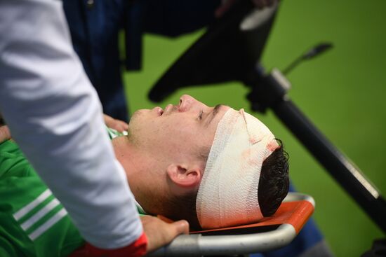 Football. Friendly match between Russia and Spain