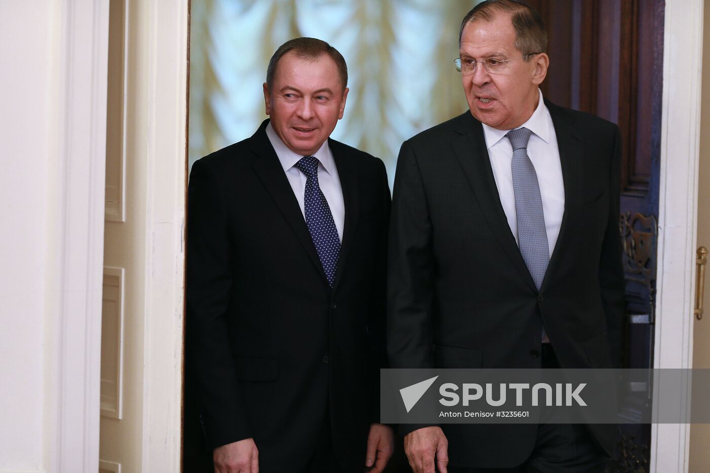 Meeting between Russian and Belarusian foreign ministers