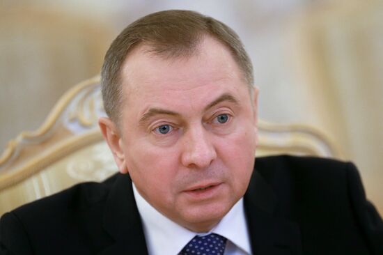 Meeting between Russian and Belarusian foreign ministers