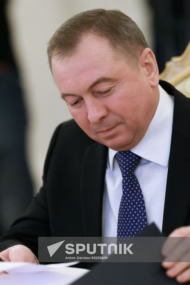 Meeting between Russian and Belarusian foreign ministers