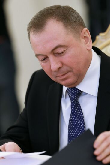 Meeting between Russian and Belarusian foreign ministers