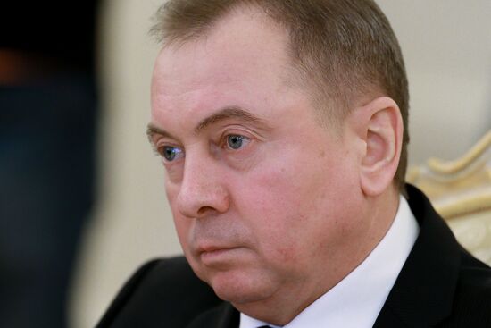 Meeting between Russian and Belarusian foreign ministers