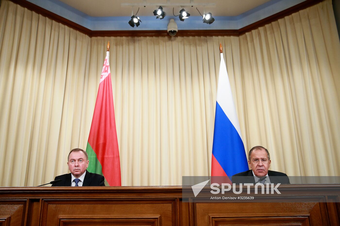 Meeting between Russian and Belarusian foreign ministers