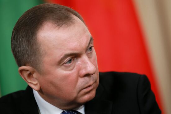 Meeting between Russian and Belarusian foreign ministers